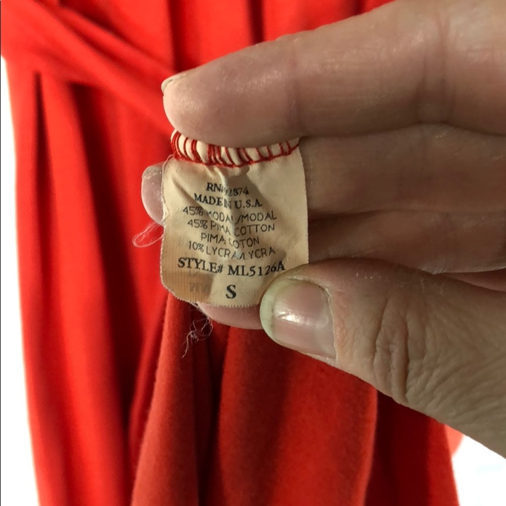 Anthropologie Ric Rac Woman’s Red Dress Size Sold - Picture 4 of 5